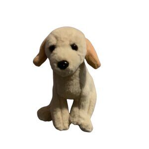 Hallmark Plush Yellow Labrador Puppy‎ Stuffed Animal Toy 7”